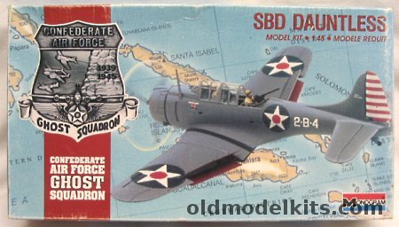 Monogram 1/48 Douglas Dauntless SBD - Ghost Squadron Issue, 5212 plastic model kit